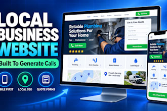build a business wordpress website for plumbers and contractors