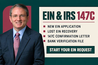 recover your ein and irs 147c confirmation letter for bank verification