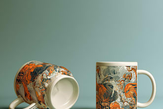 do custom coffee mug design for your pod business