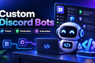 create a custom discord bot in python