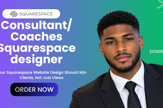 design squarespace consultant website for coaches and consultants
