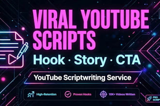 write viral youtube script for finance business and motivation