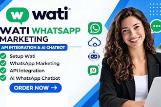 setup wati whatsapp marketing api integration ai whatsapp chatbot
