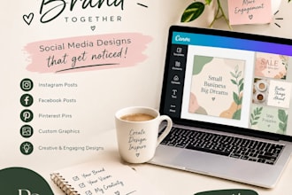 design canva social media posts