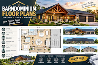 design custom barndominium floor plans and metal