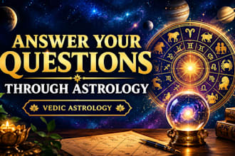 answer your question through astrology