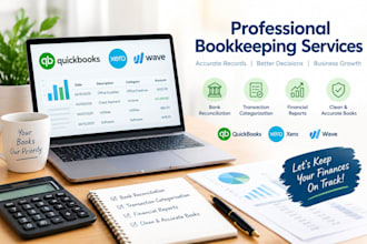 do professional bookkeeping and accounting for your business