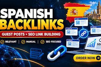 build spanish backlinks, spanish guest posts and spanish seo link building