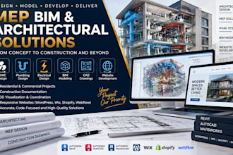 architectural develop mep expertise bim solutions havc responsive websites