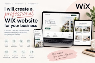 eine professionelle wix website für dein business erstellen