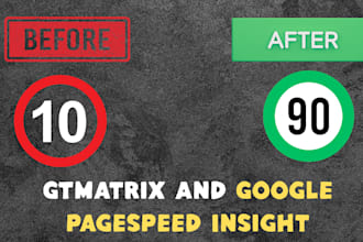 fix website speed optimization issues in wordpress, laravel and core web vitals