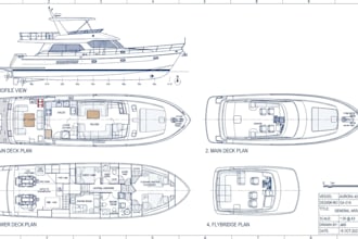 design yacht and boat naval architecture, marine engineering and ga
