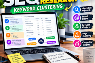 research search terms and organize them into SEO clusters