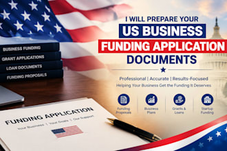 prepare your US business funding application documents