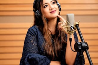 create female spanish custom radio jingle business jingle podcast jingle, intro