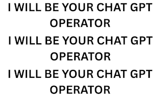 be your chatgpt operator