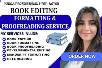 edit, format, design book formatting for kindle, ingramspark