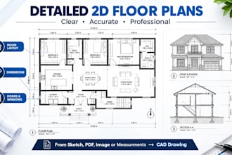 do architectural drawing 2d floor plans autocad permit gorgia florida california