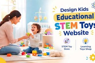 design kids educational stem toys website, stem toy store and learning toys shop