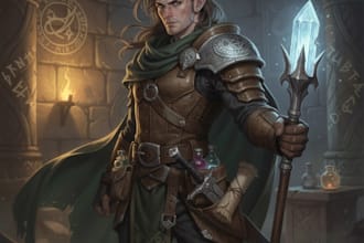 dnd character art and dnd character illustration