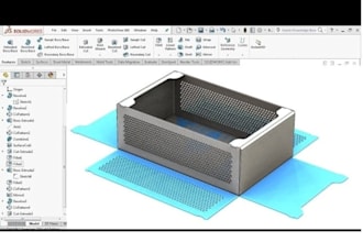 do advanced parametric assembly,sheet metal in free cad for 3d printing