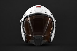 create custom 3d helmets, armor and wearable props for printing