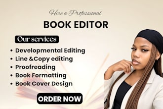 proofread and edit your book manuscript
