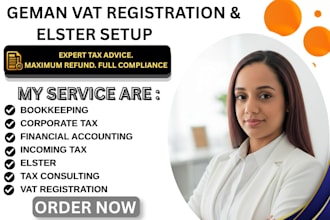 do german vat registration, tax registration and elster setup