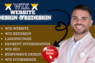 wix website design, wix website redesign, redesign wix website, wix ecommerce