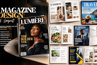 design digital magazine magazine layout catalog newsletter flyer design