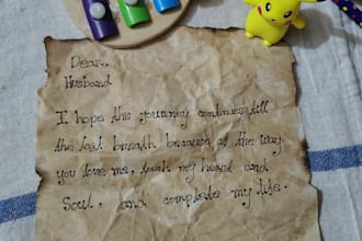 write handwritten letters in beautiful handwriting