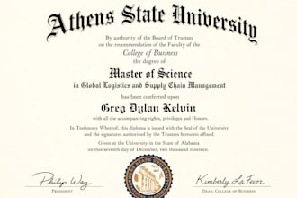 design diploma, high school, university transcript, college certificate