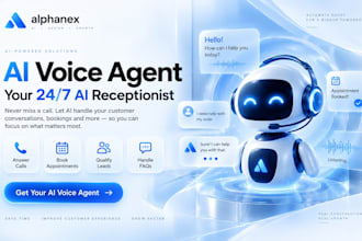 build an ai voice agent or ai receptionist for your business