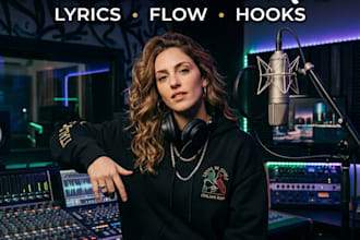 write and create an original italian rap, or trap song