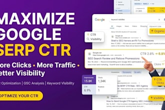 maximize your google serp ctr increase website traffic boost keyword visibility