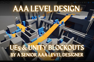 do professional aaa level design and pacing in ue5 or unity