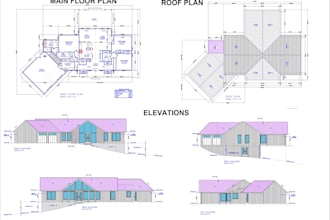 make house plans drawings permit plans blueprints for UK USA