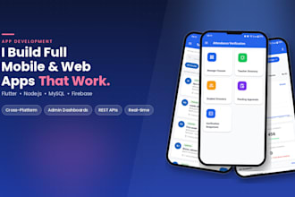 build a cross platform flutter app with node js backend