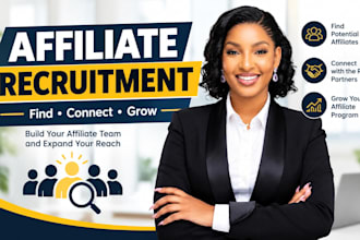 find and recruit affiliates for your business