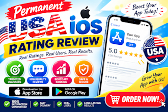 mobile app download install, USA app promotion marketing, app rating review