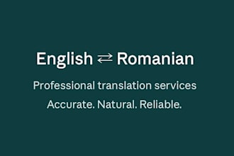translate english to romanian and romanian to english