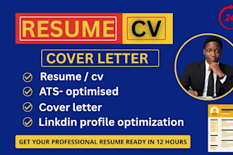 write a professional ats resume