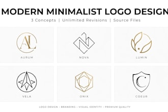 design modern logo, graphic design