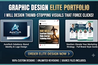 craft elite brand identity and visual graphics