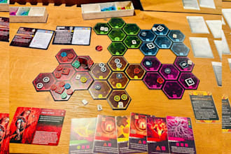 playtest board game mechanics design review rule book designer game testing
