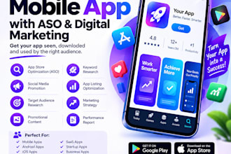 promote your mobile app with aso and digital marketing