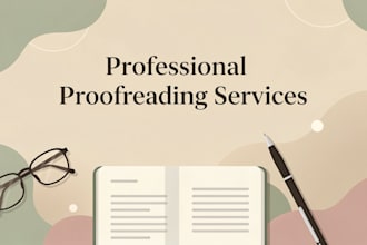 meticulously proofread and edit your english text