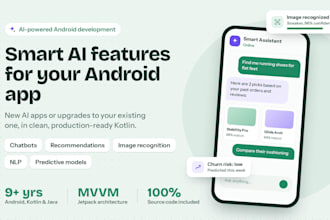 build ai enabled android apps with smart features