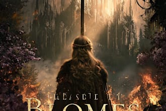 draw epic dragon art and high fantasy book covers for authors