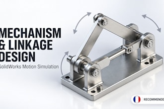 design kinematics mechanisms, linkages and motion simulation in solidworks